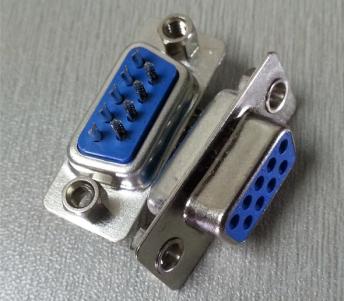 DB 2 Row D-SUB Connector,Simple Solder Riveting Type,9P 15P 25P 37P Male Female